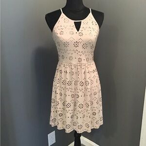 Lauren Conrad Spring Summer Eyelet Dress XS